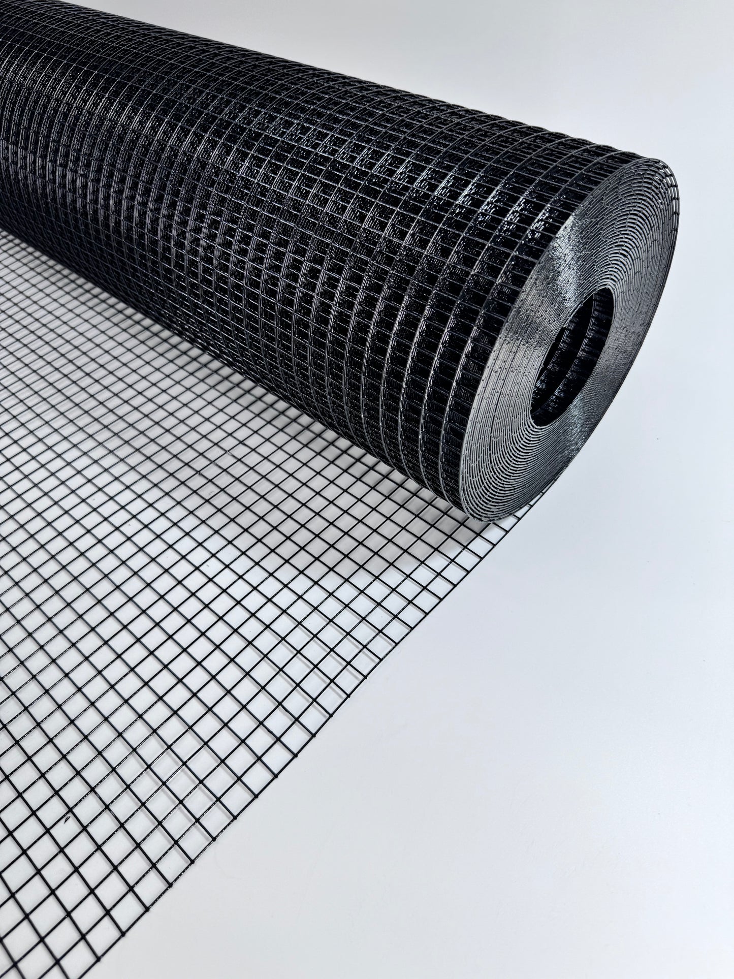 1/2 in. × 1/2 in. Black PVC-Coated Hardware Cloth