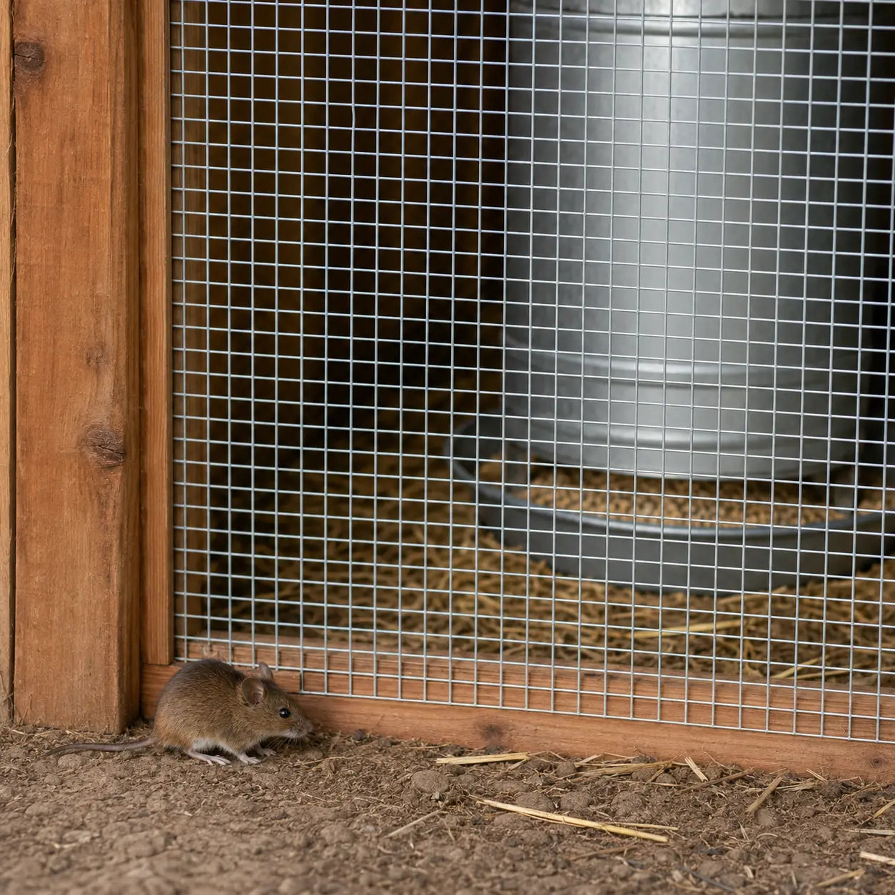1/4-Inch Galvanized Welded Wire Mesh