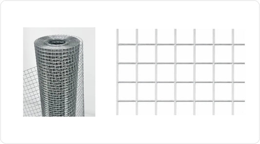 1/2-Inch Galvanized Welded Wire Mesh